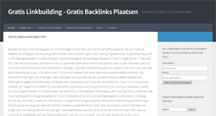 Desktop Screenshot of gratislinkbuilding.com